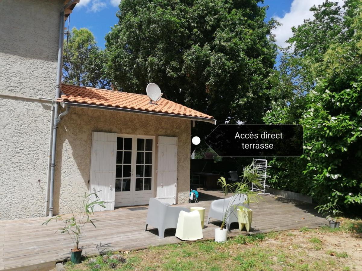 Studio Cosy Aux Portes De Bordeaux Et Saint Emilion Yvrac Esterno foto